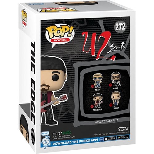 Funko Pop! 272 Rocks - U2 - The Edge Vinyl Figure - by Funko | Buy at ToyShnip