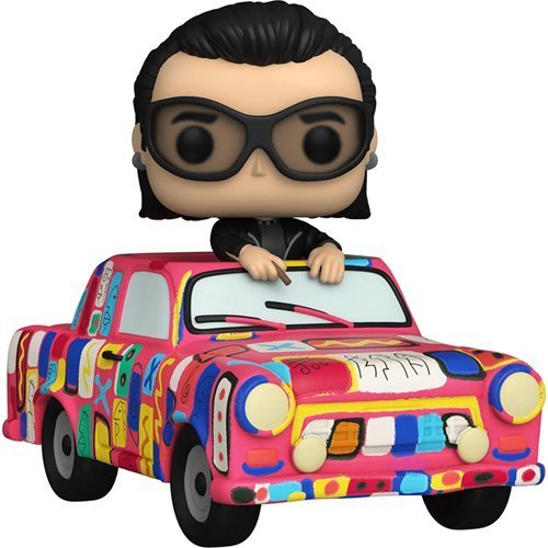 Funko Pop! 293 Rides - U2 - Bono with Achtung Baby Car Deluxe Vinyl Figure - by Funko | Buy at ToyShnip
