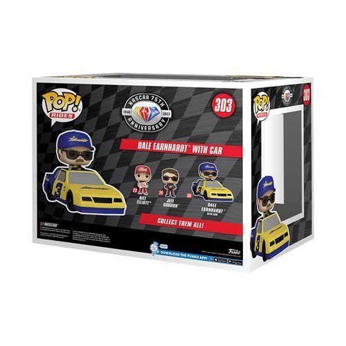 Funko Pop! 303 Rides - NASCAR Dale Earnhardt w/ Car Deluxe