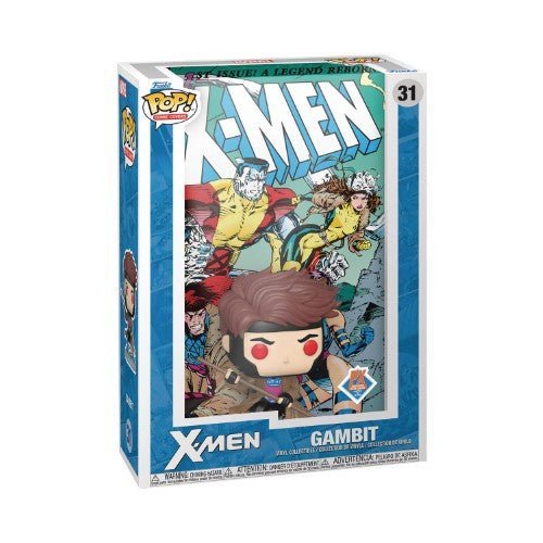 Funko Pop! #31 X-Men #1 Gambit Comic Cover Figure with Case - PREVIEWS Exclusive - by Funko | Buy at ToyShnip