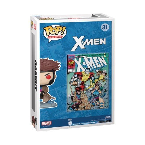 Funko Pop! #31 X-Men #1 Gambit Comic Cover Figure w/ Case - PX