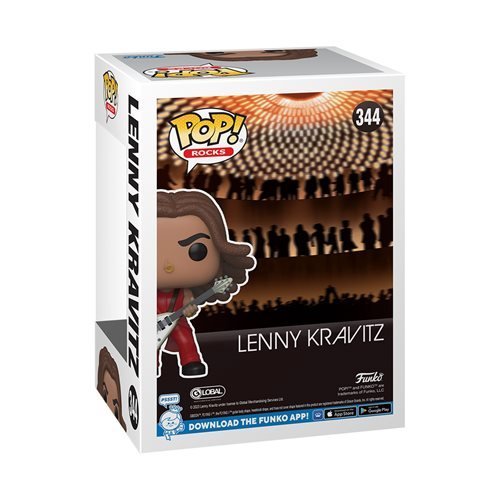 Funko Pop! 344 Rocks - Lenny Kravitz Vinyl Figure - by Funko | Buy at ToyShnip