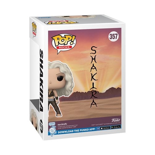 Funko Pop! 357 Rocks - Shakira Vinyl Figure - by Funko | Buy at ToyShnip