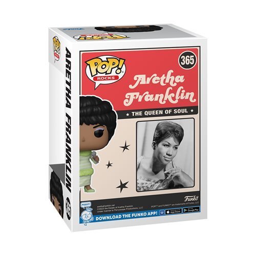 Funko Pop! 365 Rocks - Aretha Franklin(Green Dress) Vinyl Figure - by Funko | Buy at ToyShnip