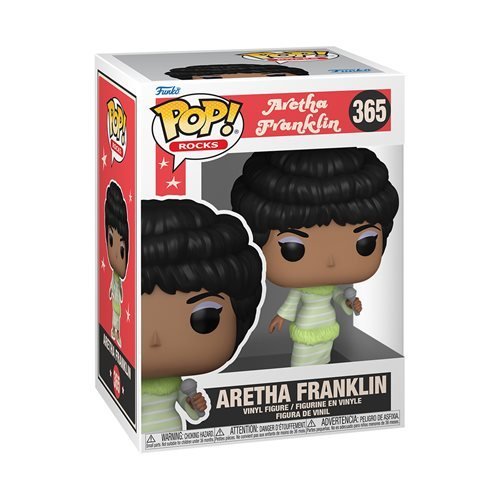 Funko Pop! 365 Rocks - Aretha Franklin(Green Dress) Vinyl Figure - by Funko | Buy at ToyShnip