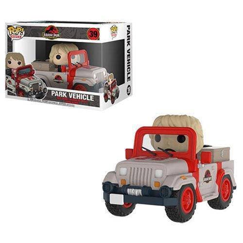 Funko Pop! 39 - Movies - Jurassic Park - Jeep with Ellie Sattler vinyl figure - by Funko | Buy at ToyShnip