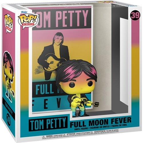 Funko Pop! 39 Tom Petty Full Moon Fever Album Figure with Case - by Funko