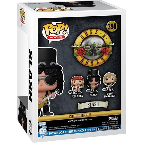 Funko Pop! 398 Rocks - Guns N' Roses - Slash Vinyl Figure - by Funko | Buy at ToyShnip
