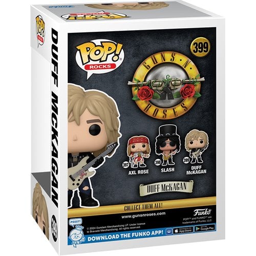 Funko Pop! 399 Rocks - Guns N' Roses - Duff McKagany Vinyl Figure - by Funko | Buy at ToyShnip