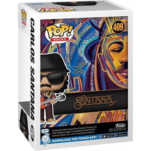 Funko Pop! 409 Rocks - Carlos Santana Vinyl Figure - by Funko | Buy at ToyShnip