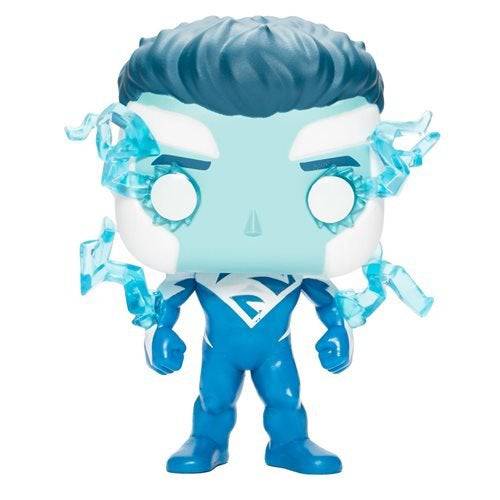 Funko Pop! 419 Heroes - Superman (Blue) Vinyl Figure - 2021 Convention Exclusive - by Funko | Buy at ToyShnip