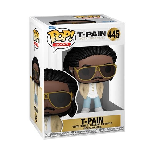 Funko Pop! #445 Rocks - T-Pain (Rappa Ternt Sanga) Vinyl Figure - by Funko | Buy at ToyShnip