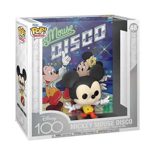 Funko Pop! 48 Disney 100 Mickey Mouse Disco Album Figure with Case - by Funko