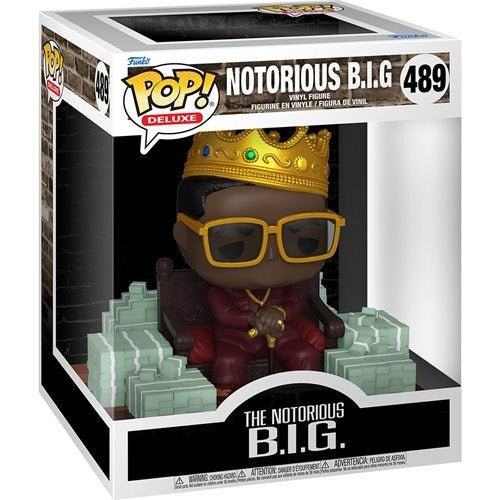 Funko Pop! 489 - Notorious B.I.G. Deluxe Vinyl Figure - by Funko