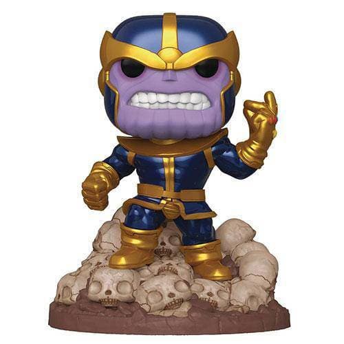 Funko Pop! 556 - Marvel Heroes - Thanos Snap 6-Inch Vinyl Bobble Head - PX - by Funko | Buy at ToyShnip