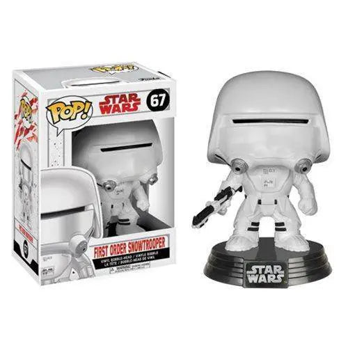 Funko Pop! 67- Star Wars - The Force Awakens - First Order Snowtrooper - by Funko | Buy at ToyShnip