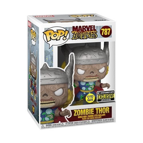 Funko Pop! 787 - Marvel Zombies Thor Glow-in-the-Dark Funko Pop! Figure - Entertainment Earth Exclusive - by Funko | Buy at ToyShnip