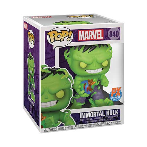 Funko Pop! 840 - Marvel - Immortal Hulk 6-Inch Vinyl Figure - PX - by Funko | Buy at ToyShnip