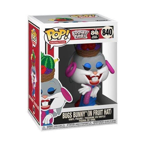 Funko Pop! 840 Pop Animation - Looney Tunes - Bugs Bunny 80th in Fruit Hat vinyl figure - by Funko | Buy at ToyShnip