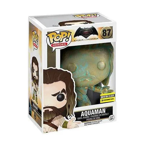 Funko Pop! 87 Pop Heroes - Batman v Superman - Aquaman Patina vinyl figure - by Funko | Buy at ToyShnip