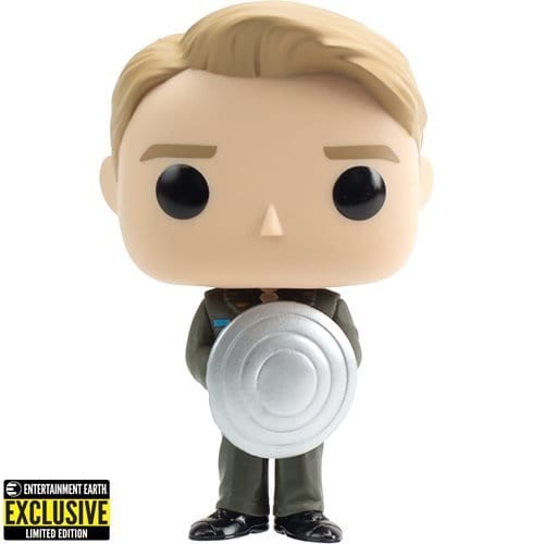 Funko Pop! 999 Marvel- Captain America with Prototype Shield Vinyl Figure - Entertainment Earth Exclusive - by Funko | Buy at ToyShnip