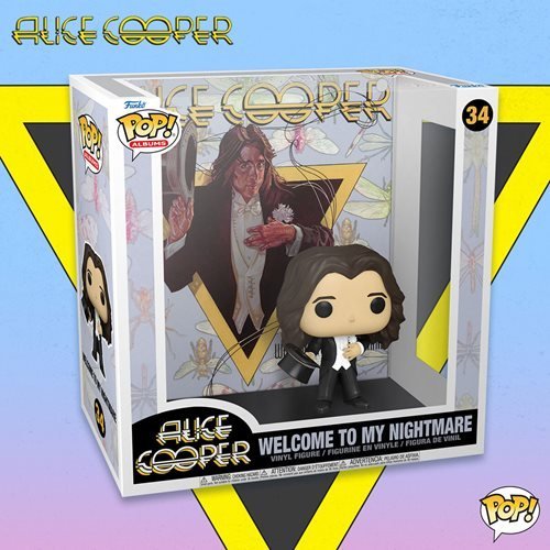 Funko Pop! Alice Cooper Welcome to My Nightmare Album Figure with Case - by Funko | Buy at ToyShnip