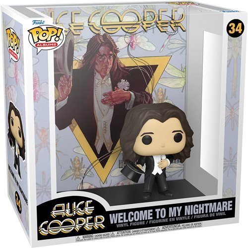 Funko Pop! Alice Cooper Welcome to My Nightmare Album Figure with Case - by Funko | Buy at ToyShnip