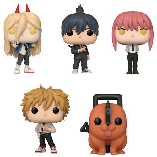 Funko Pop! Animation - Chainsaw Man Vinyl Figures - Select Figure(s) - by Funko