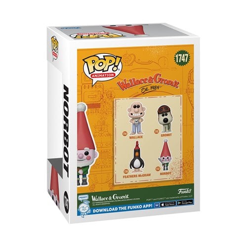 Funko Pop! Animation - Wallace and Gromit Vinyl Figure - Select Figure(s) - by Funko