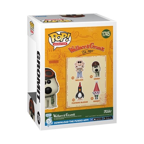 Funko Pop! Animation - Wallace and Gromit Vinyl Figure - Select Figure(s) - by Funko