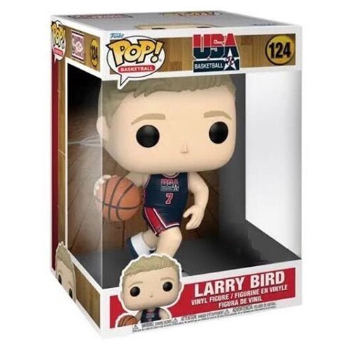 Funko Pop! Basketball 124 NBA Larry Bird (1992 Team USA Navy Jersey) 10-Inch Vinyl Figure - by Funko | Buy at ToyShnip