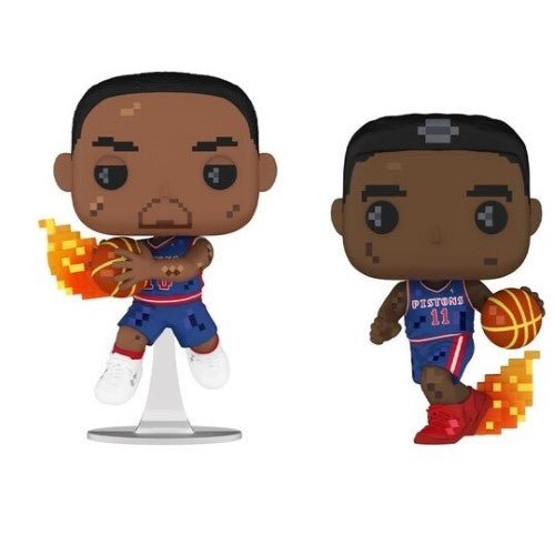 Funko Pop! Basketball NBA JAM Dennis Rodman & Isiah Thomas 2-Pack Vinyl Figure - by Funko | Buy at ToyShnip