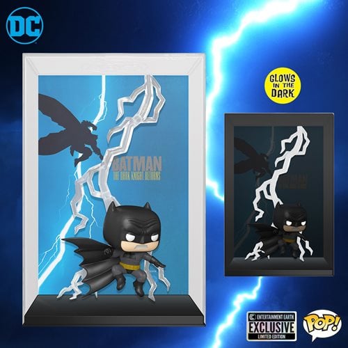 Funko Pop! Batman: The Dark Knight Returns Glow-in-the Dark Comic Cover Figure #1 - Entertainment Earth Exclusive - by Funko | Buy at ToyShnip