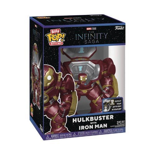 Funko Pop! Bitty Bot Marvel Hulkbuster with Iron Man Vinyl Figure - by Funko