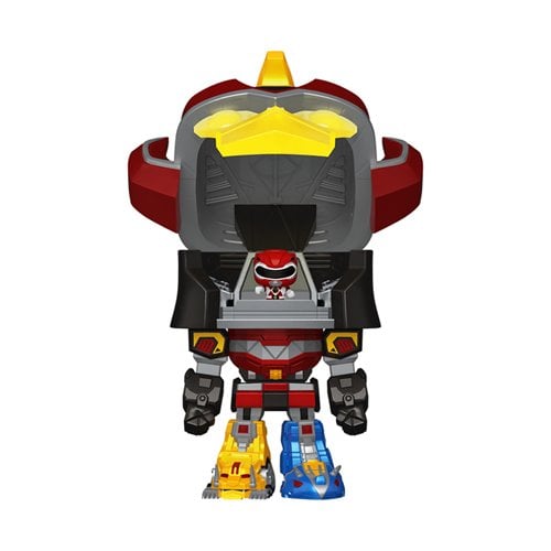 Funko Pop! Bitty Bot Mighty Morphin Power Rangers Megazord with Red Ranger Vinyl Figure - by Funko