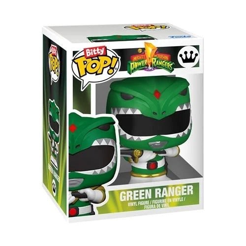 Funko Pop! Bitty Bot Power Rangers Dragonzord with Green Ranger Vinyl Figure - by Funko