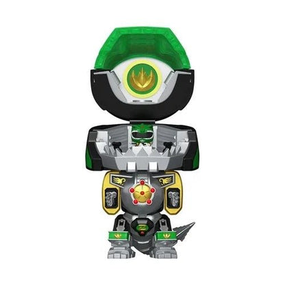 Funko Pop! Bitty Bot Power Rangers Dragonzord with Green Ranger Vinyl Figure - by Funko