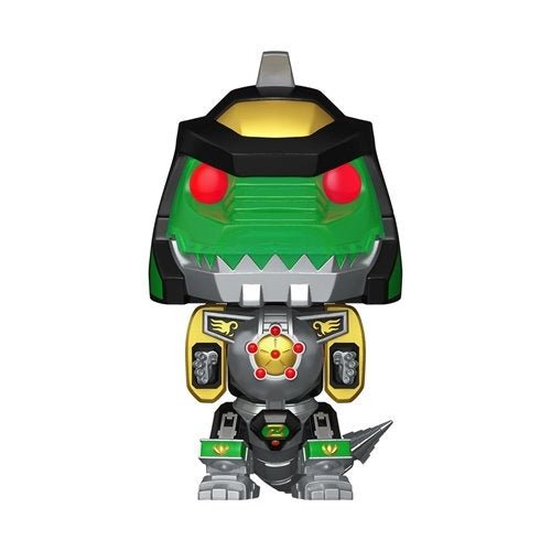Funko Pop! Bitty Bot Power Rangers Dragonzord with Green Ranger Vinyl Figure - by Funko