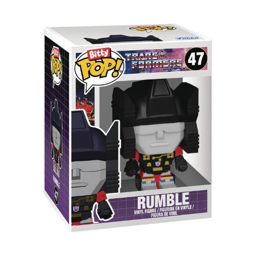 Funko Pop! Bitty Bot Transformers Soundwave with Rumble Vinyl Figure - by Funko