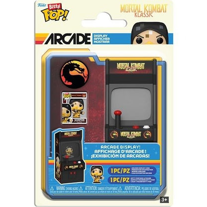 Funko Pop! Bitty - Mortal Kombat Scorpion Arcade Cabinet - by Funko