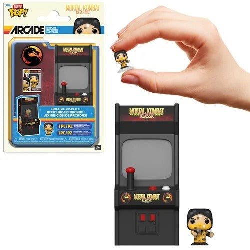 Funko Pop! Bitty - Mortal Kombat Scorpion Arcade Cabinet - by Funko