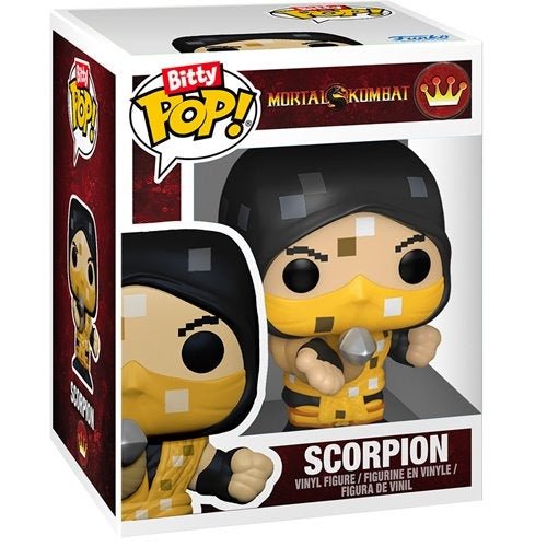 Funko Pop! Bitty - Mortal Kombat Scorpion Arcade Cabinet - by Funko