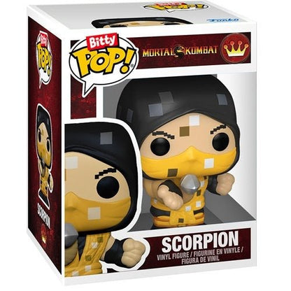 Funko Pop! Bitty - Mortal Kombat Scorpion Arcade Cabinet - by Funko