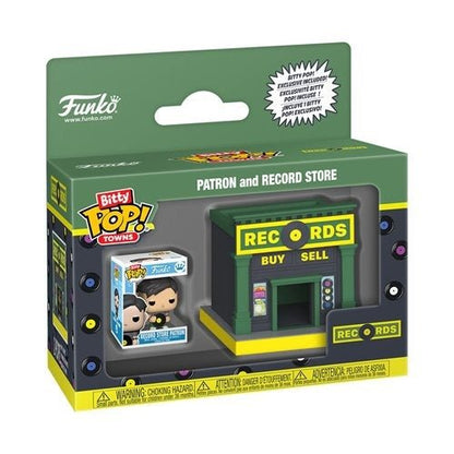 Funko Pop! Bitty Town - Bitty City Record Store & Patron - by Funko