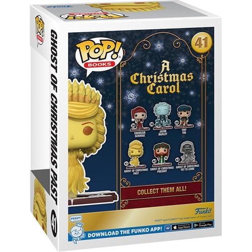 Funko Pop! Books 41 - A Christmas Carol Ghost of Christmas Past Glow - in - the - Dark Vinyl Figure - by Funko