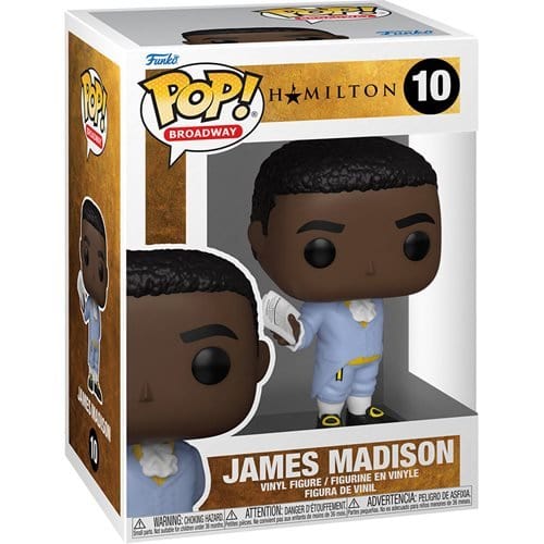 Funko Pop! Braodway 10 - Hamilton James Madison Vinyl Figure - by Funko | Buy at ToyShnip