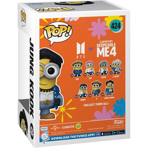 Funko Pop! - Despicable Me 4 Minion x BTS Vinyl Figure - Select Figure(s) - by Funko