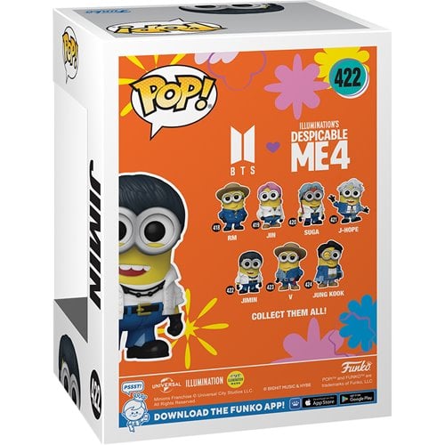 Funko Pop! - Despicable Me 4 Minion x BTS Vinyl Figure - Select Figure(s) - by Funko