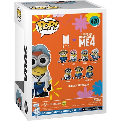 Funko Pop! - Despicable Me 4 Minion x BTS Vinyl Figure - Select Figure(s) - by Funko