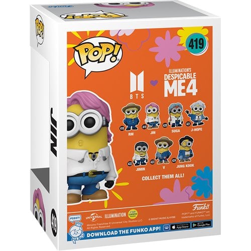 Funko Pop! - Despicable Me 4 Minion x BTS Vinyl Figure - Select Figure(s) - by Funko